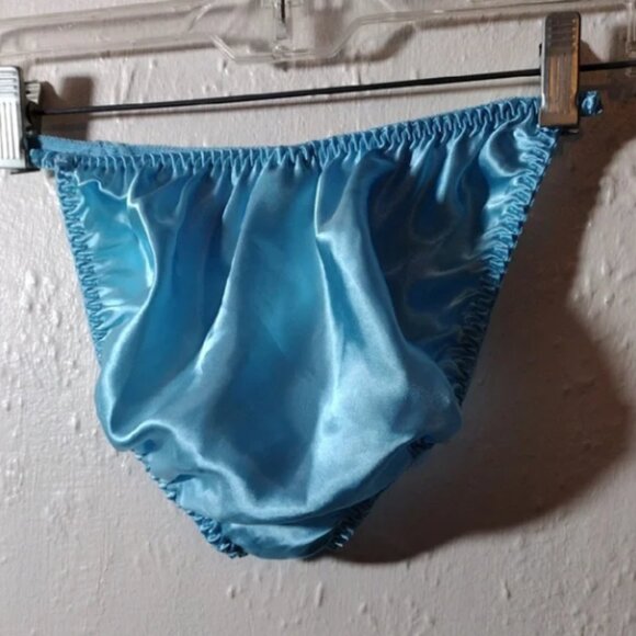 Womens 100% Silk Panties Satin Briefs Cute Low-rise Bikinis Underwear - Picture 14 of 16